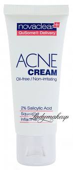 الخطوة الأولى لبشرة خالية من حب الشباب بطريقة جديدة وجدا فعالة! Novaclear Acne Cream Internet Drugstore Ladymakeup Com
