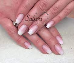 babyboomer nails nageldesign matt matte finish ballerinas ombre nails nagel schone hande salsera nails las nagel babyboomer nagel glitzer nageldesign
