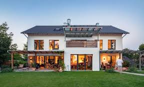 Neben der architektur und inn. Holzfertighaus Fertighauser Bei Okologisch Bauen