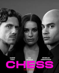 Let the games begin ♟️ Coming Fall 2025! Some bts and promo materials from  this exciting news ✨️ Aaron Tveit, Lea Michele, and Nicholas Christopher  will star in the first revival of