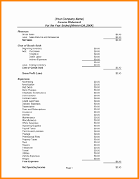 Sample Income Statement Format Luxury 8 In E Statement Format In 2020 Statement Template Income Statement Profit And Loss Statement