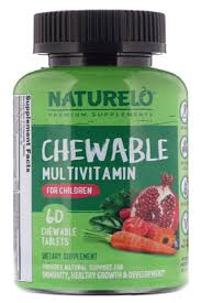 Naturelo Chewable Multivitamin For Children 60 Chewable Tablets By Naturelo In 2020 Multivitamin Organic Pomegranate Superfood Chocolate