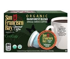 Check spelling or type a new query. San Francisco Bay Organic Rainforest Blend Medium Dark Roast Single Serve One Cup 80ct Best Quality Coffee