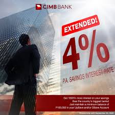 The interest rate determines how much money a bank pays you to keep your funds on deposit. Cimb Bank Ph You Have More Chances To Grow Your Savings Facebook