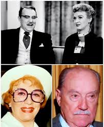 Eve Arden with the cast of the television series Our Miss Brooks, circa  1952..." One of the first tv shows i watched as a young tv viewer. The  fellow in middle, who