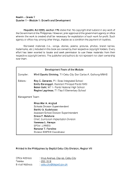 The learner demonstrates understanding of key concepts of health in achieving, sustaining and promoting … Mapeh Health 7 Rdmnhs Grade 7 St Paul S Y 2021 2022 Facebook