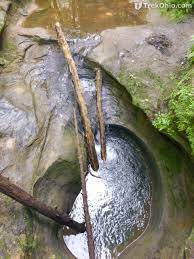 It consists of a unique tiered waterfall located between the upper falls and old man's cave. Hocking Hills State Park Old Man S Cave Cedar Falls Loop Hike Trekohio