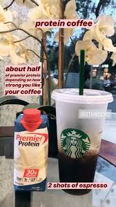 Protein Coffee Video Protein Coffee Starbucks Protein Drink Healthy Starbucks Drinks