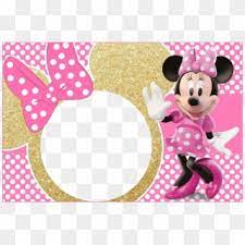 Customs services and international tracking provided. Minnie Mouse Micky Pink Gold Minnie Mouse Birthday Background Clipart 3607790 Pikpng