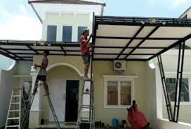 X lite merupakan bahan yang relatif murah. Kanopi Minimalis Teras Rumah