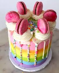 Pastel Rainbows And Sprinkly Drips But On The Reals Are You Still Loving Sprinkle Drips Or Are You Coffee Bad For You Drip Cakes Healthy Drinks For Kids