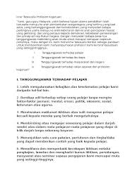 Ini akan menjatuhkan martabat profesion perguruan oleh kerana perbuatan yang tidak pegawai perhubungan awam jabatan kemajuan islam malaysia (jakim) aishah alkharib shah berkata adab adalah kesopanan, tingkah laku yang pantas dan baik , kehalusan budi bahasa, tata susila, dan. Ikrar Tatasusila Profesion Keguruan