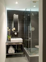 If you know any good bathroom design ideas or photos feel free to drop a comment. Dramatic Tile Modern Bathroom Design Bathroom Design Modern Bathroom