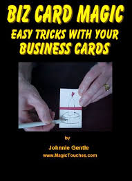 It is the first thing that people see when they meet you. Biz Card Magic Easy Tricks With Your Business Cards Amazing Magic Tricks Book 3 English Edition Ebook Gentle Johnnie Amazon De Kindle Shop