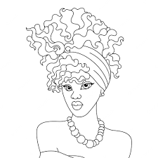 Images de Coloriage Femme Africaine – Téléchargement gratuit sur Freepik