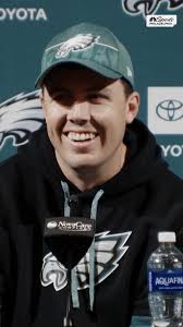 Kellen Moore had a solid chuckle when asked about the sun at Jerry World  😂, The Eagles offensive coordinator (and former QB and OC for the Cowboys)  was asked how much of an issue the glare was in ...