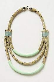 Tiered Bungee Necklace Trendy Necklaces Rope Jewelry Jewelry