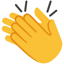 Tleskající ruce - Vektorové emoji zdarma na creazilla.com