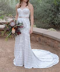 Martina Liana 772 Size 6 Used Wedding Dress Front View On Bride Used Wedding Dresses Dresses Wedding Dresses