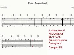 La música escrita es un lenguaje que se ha ido desarrollando en el transcurso de varios milenios, si bien la música que podemos leer hoy en día se remonta a 300 años atrás. Do Re Mi Fa Sol Partitura Video Dailymotion