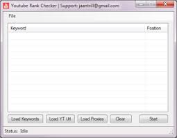 Youtube Rank Checker Multithreaded Proxy Support It S Multithreaded Supports Proxies Ip Port User Password Or Without Usern Supportive Ranking Checker