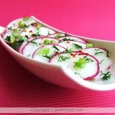 Red Radish Salad Recipe Radish Salad Recipes Delicious Salads