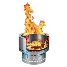 This doesn't apply to the breeo fire pit insert, but it does apply to their other models, the biolite, flame genie, and solo stove. Amazon Com Hy C Fg 19 Flame Genie Portable Smoke Free Inferno Wood Pellet Fire Pit Usa Made 19 Diameter Black Garden Outdoor
