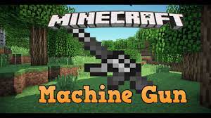 This command will add 9 3d guns to survival minecraft that will use ammunition. How To Make A Machine Gun In Minecraft No Mods Youtube