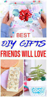 While it's easy to find personalized presents from major online retailers like. Easy Diy Gifts For Friends Best Cheap Gift Ideas To Make For Birthdays Christmas Gifts Creative Unique Cute Presents Last Minute Handmade Ideas Bffs Teens