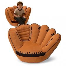They are so comfortable that in the intervening fifty years, bean bag chairs have evolved from the squishy vinyl balls stuffed with styrofoam beads into shaped chairs, couches, computer rockers and more. Baseball Bean Bag Chair Ideas On Foter