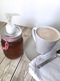 homemade cinnamon vanilla coffee syrup