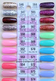 40 Perspicuous Gelish Colors Chart