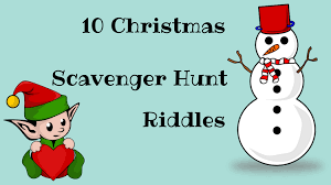 I arrive first to your home for christmas celebrations. 10 Free Christmas Scavenger Hunt Riddles Scavenger Hunt