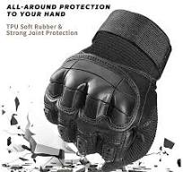 Tactical Gloves Rubber Guard Touch Screen Army Military Combat Shooting  Hunting