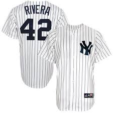 Leave, involve some dinner with each other! Majestic New York Yankees 42 Mariano Rivera White Pinstripe Replica Baseball Jersey New York Yankees Apparel New York Yankees Yankees Outfit