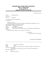 Doc Contoh Surat Resmi Adhe Ocha Academia Edu