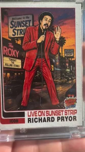 Richard Pryor, Live on Sunset Strip 1982. One of a kind genius. Flawed like  just about every artist ever…but in the moments he wasn’t battling his own  demons, he was helping you laugh and forget about ...