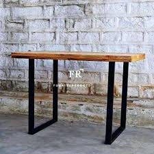 Bar Furniture Wooden Bar Table With Metal Legs Indian Rustic Wooden Bar Table Oak Bar Table And Stools Wood Table Wooden Bar Table Rustic Wood Furniture