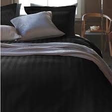 Linge de table & de cuisine. Parure De Lit Beddinghouse Shine Noir Satin Bedsupply Fr