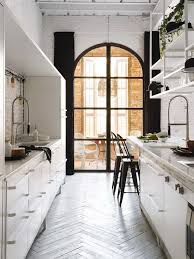 The idea of this page, and others in the kitchen layout ideas section of this site is to concentrate on kitchen layout options, and save you this page forms part of the kitchen design layout series on house plans helper. These Are The Best Colors For Galley Kitchens Decoholic