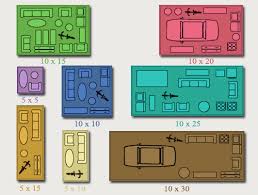 great north storage company size guide