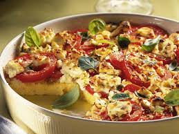 Auflauf Aus Polenta Tomaten Und Schafskase Rezept Eat Smarter