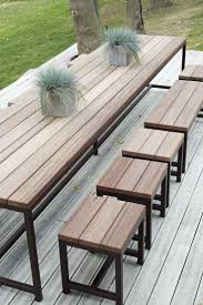 Gartentisch Xxxl Tuintafel Xxxl Bank Tuintafel Xxxl In 2020 Gartentisch Diy Terrasse Tische Im Freien