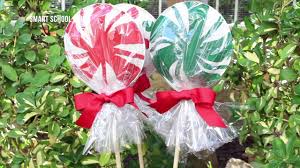 Now your pipe cleaner lollipops are ready to be put to use. How To Make Giant Lollipops With Paper Plates Youtube