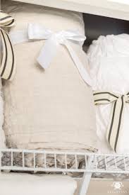 Maybe you would like to learn more about one of these? A Small Organized Linen Closet And Ideas To Store Bulky Bedding Kelley Nan