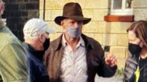 Production to shoot around recovery. First Photo Of Harrison Ford In Costume From Indiana Jones 5 The Wall Fyi