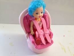How To Make A Baby Doll Car Seat Baby Doll Car Seat Doll Diy Crafts Baby Dolls