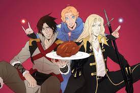 Looking for information on the anime castlevania? Castlevania Alucard Castlevania Sypha Belnades Trevor Belmont 1080p Wallpaper Hdwallpaper Desktop Anime Character Drawing Anime Alucard