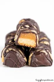 Keto Twix Bars Twix Inspired Keto Bars Hungry For Inspiration