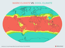 Warm Climate Vs Cool Climate Wines Wine Folly